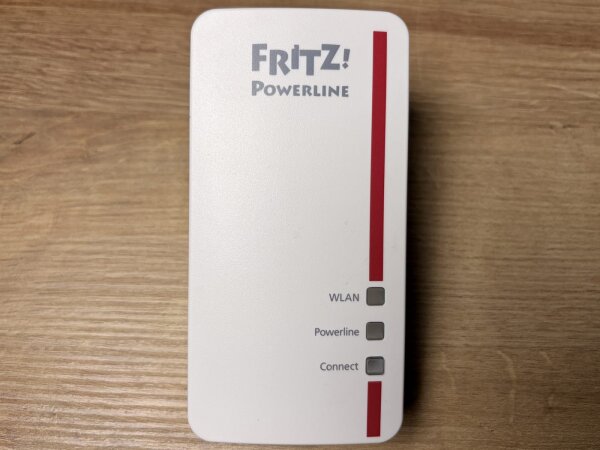 AVM FRITZ!Powerline 1260E Single-Adapter (WLAN-Access Point, deutschsprachige Version) weiß