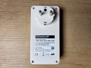 AVM FRITZ!Powerline 1260E Single-Adapter (WLAN-Access Point, deutschsprachige Version) weiß