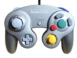 GameCube Controller Platin Silber