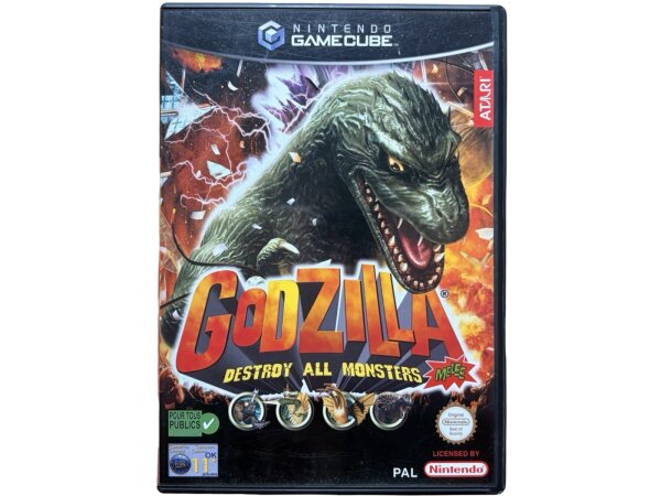 Nintendo GameCube Godzilla Destroy all Monsters Melee