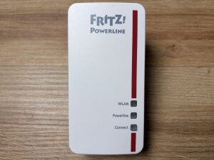 AVM FRITZ!Powerline 1260E Single-Adapter (WLAN-Access Point, deutschsprachige Version) weiß