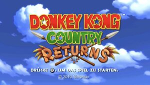 Nintendo Wii Donkey Kong Country Returns