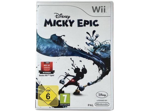 Nintendo Wii Disney Micky Epic