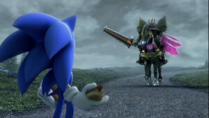 Nintendo Wii Sonic und der Schwarze Ritter