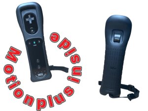 Wii Remote Plus schwarz