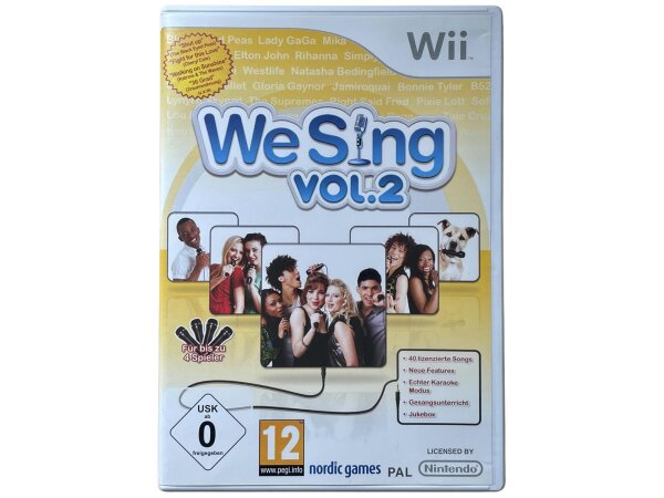 We Sing Vol. 2 - [Nintendo Wii]