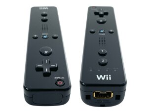 Wii Remote schwarz