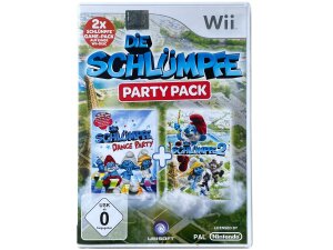 Nintendo Wii Die Schlümpfe Party Pack
