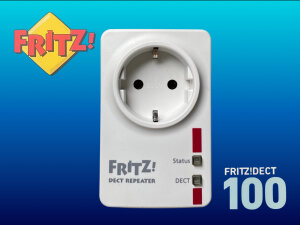 AVM FRITZ!DECT Repeater 100 (Erhöht DECT-Reichweite) deutschsprachige Version