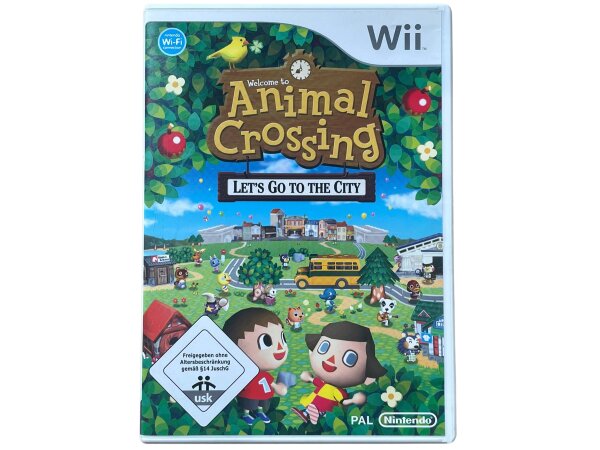 Nintendo Wii Animal Crossing: Lets go to the City