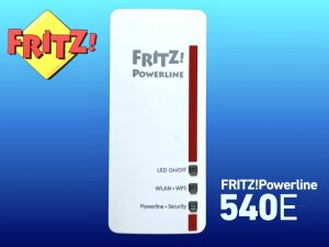 AVM FRITZ!Powerline 540E WLAN Single Adapter