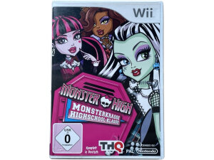 Nintendo Wii Monster High - Die Monsterkrasse Highschool...
